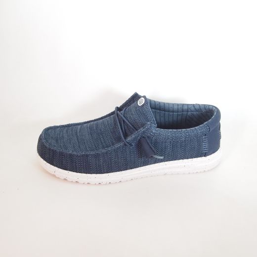 Zapatos Hey Dude HD41898_410 Wally Stretch Sox Azul Navy