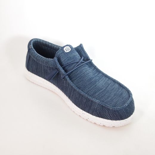 Zapatos Hey Dude HD41898_410 Wally Stretch Sox Azul Navy