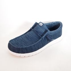 Zapatos Hey Dude HD41898_410 Wally Stretch Sox Azul Navy