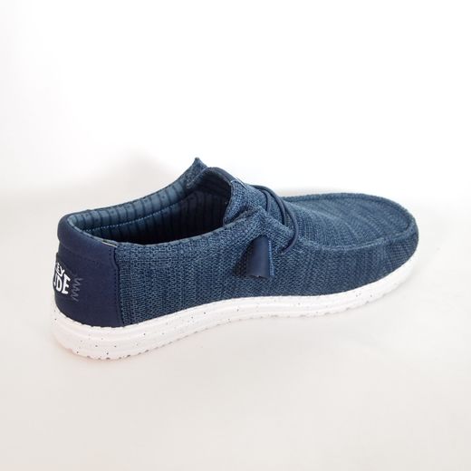 Zapatos Hey Dude HD41898_410 Wally Stretch Sox Azul Navy