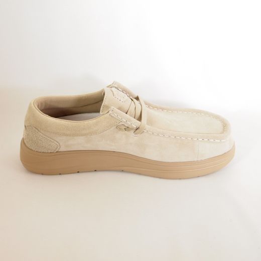 Zapatos Hey Dude HD41975_265 Wally Comf Suede Tan