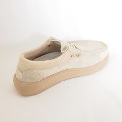Zapatos Hey Dude HD41975_265 Wally Comf Suede Tan