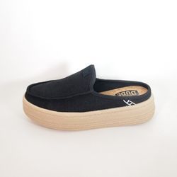 Zapatos Hey Dude HD45228_001 Austin Lift Espadrille Woven Negro