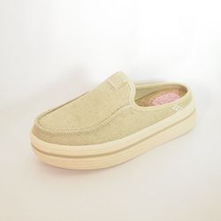 Zapatos Hey Dude HD45228_3VM Austin Lift Espadrille Woven Olive Grey