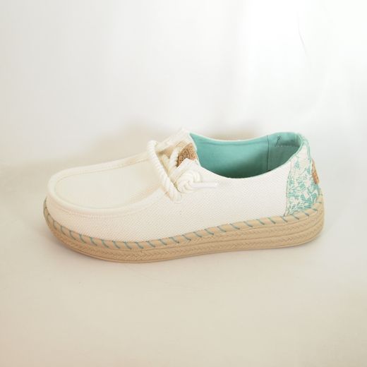 Zapatos Hey Dude HD45237_ONI Wendy Espadrille Hibiscus Egret/Multi