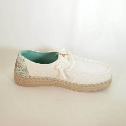Zapatos Hey Dude HD45237_ONI Wendy Espadrille Hibiscus Egret/Multi