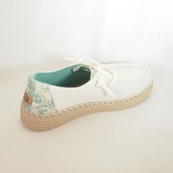 Zapatos Hey Dude HD45237_ONI Wendy Espadrille Hibiscus Egret/Multi
