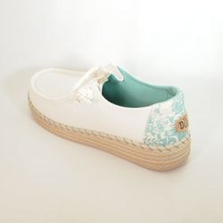Zapatos Hey Dude HD45237_ONI Wendy Espadrille Hibiscus Egret/Multi