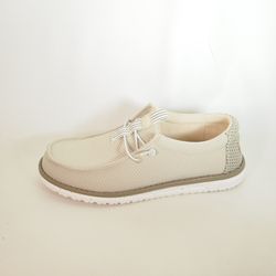 Zapatos Hey Dude HD45301_OQF Wally Mesh Neutrals Beige