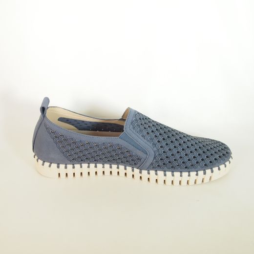 Zapatos Ilse Jacobsen Tulip 140 Gris Azul