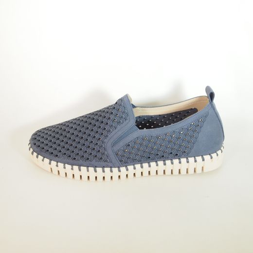 Zapatos Ilse Jacobsen Tulip 140 Gris Azul