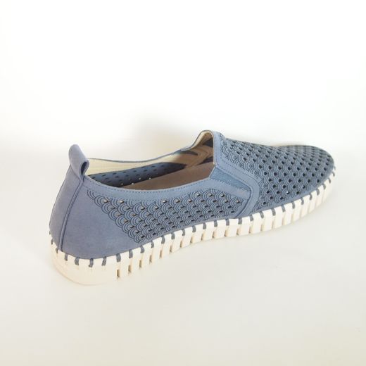 Zapatos Ilse Jacobsen Tulip 140 Gris Azul