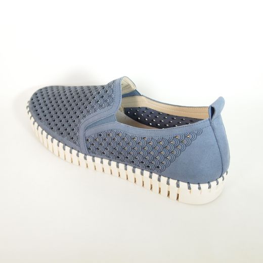 Zapatos Ilse Jacobsen Tulip 140 Gris Azul