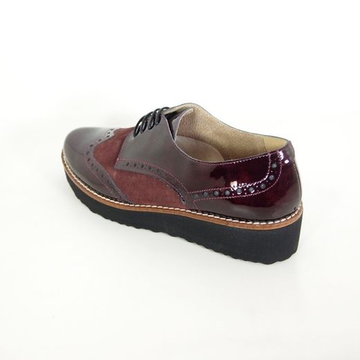 Zapatos Lince 77167 Granate