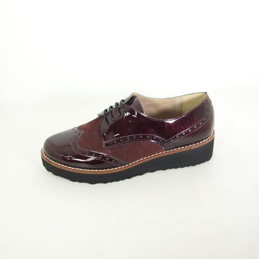 Zapatos Lince 77167 Granate