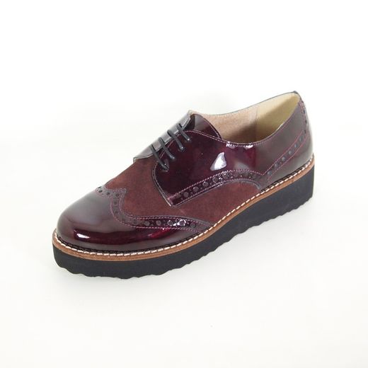 Zapatos Lince 77167 Granate