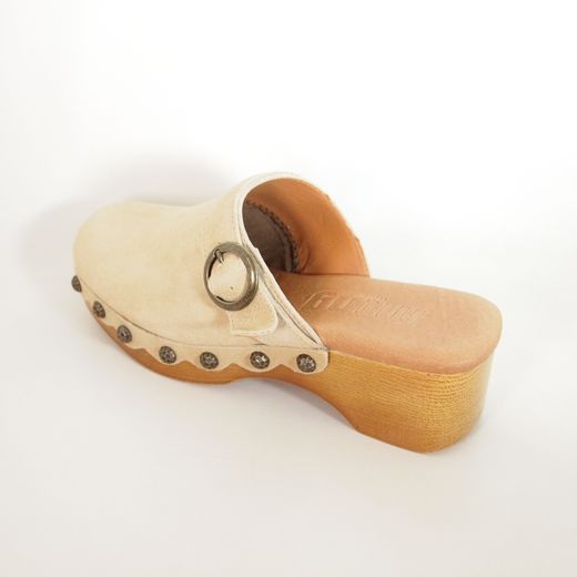 Zapatos Mustang 59634 Zueco Beige Arena