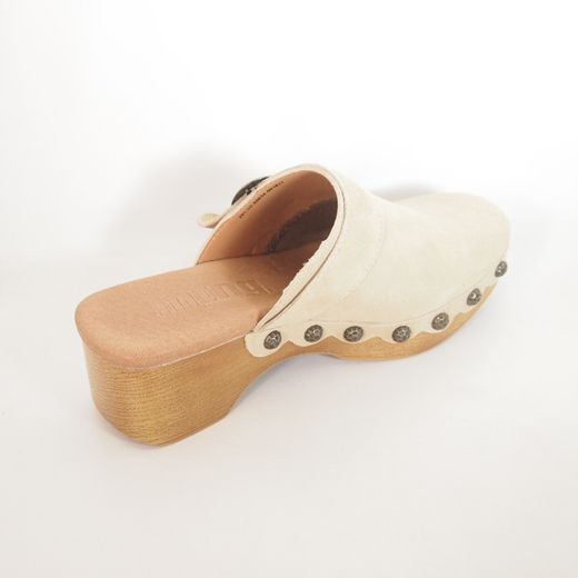 Zapatos Mustang 59634 Zueco Beige Arena