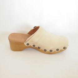 Zapatos Mustang 59634 Zueco Beige Arena