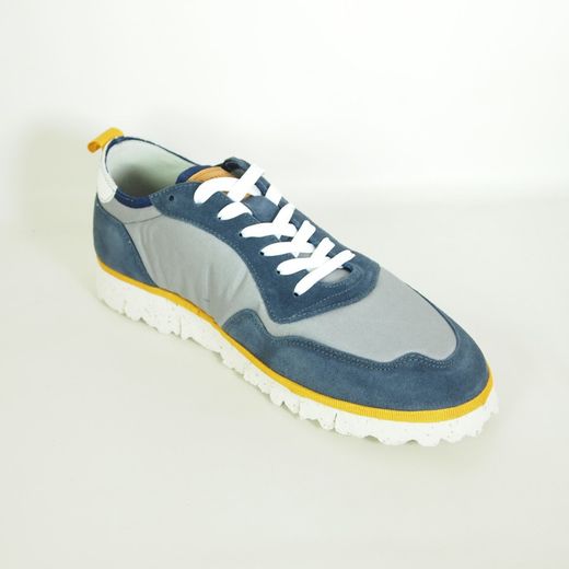 Zapatos On Foot 700 Gris-Azul