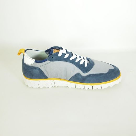 Zapatos On Foot 700 Gris-Azul