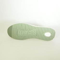 Zapatos Pitas Bones Kaki-Blanco