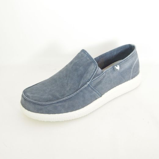 Zapatos Pitas Slip On Azul