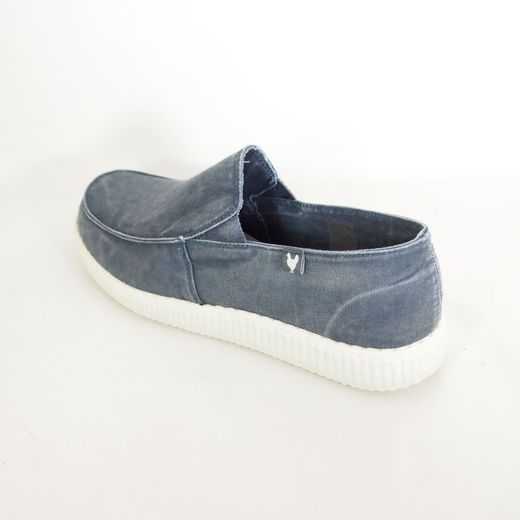 Zapatos Pitas Slip On Azul