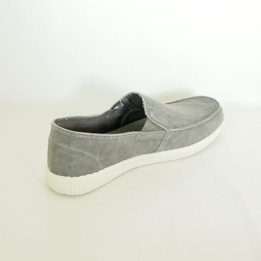 Zapatos Pitas Slip On Gris