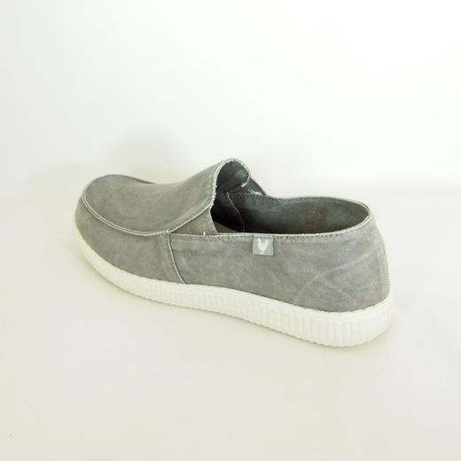 Zapatos Pitas Slip On Gris