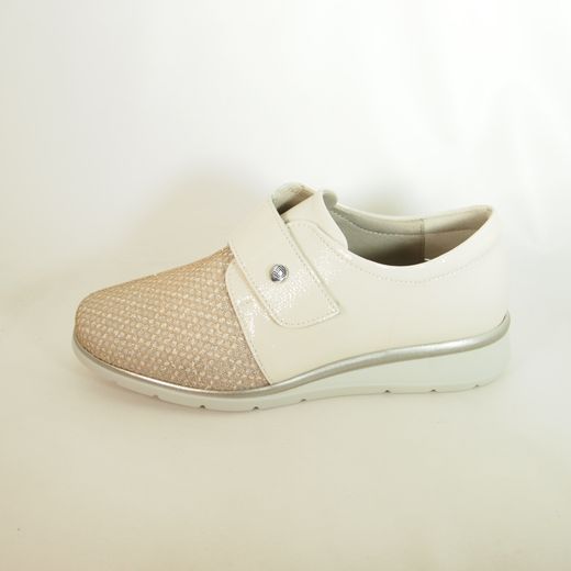 Zapatos Pitillos 10330 Crema