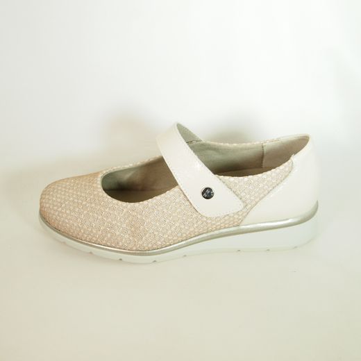 Zapatos Pitillos 10331 Crema