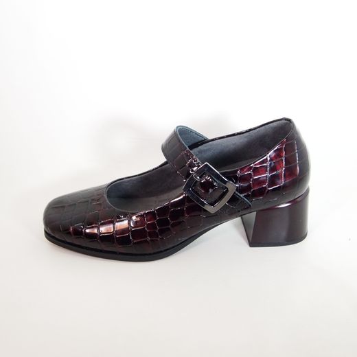 Zapatos Pitillos 10821 Granate