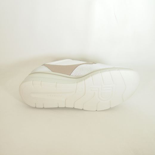 Zapatos Pitillos 11110 Metal-Blanco
