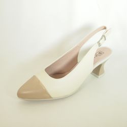 Zapatos Pitillos 11189 Taupe-Crema