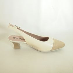 Zapatos Pitillos 11189 Taupe-Crema