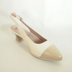 Zapatos Pitillos 11189 Taupe-Crema