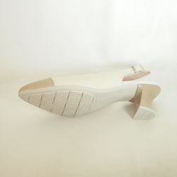 Zapatos Pitillos 11189 Taupe-Crema