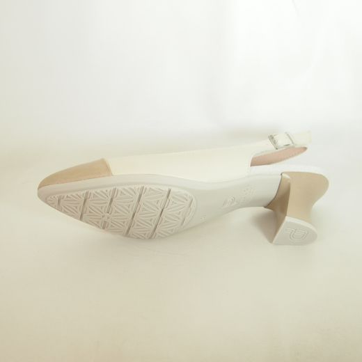 Zapatos Pitillos 11189 Taupe-Crema