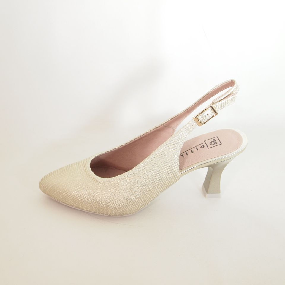 Zapatos Pitillos 11194 Oro 36