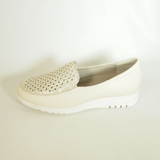Zapatos Pitillos 20102 Crema