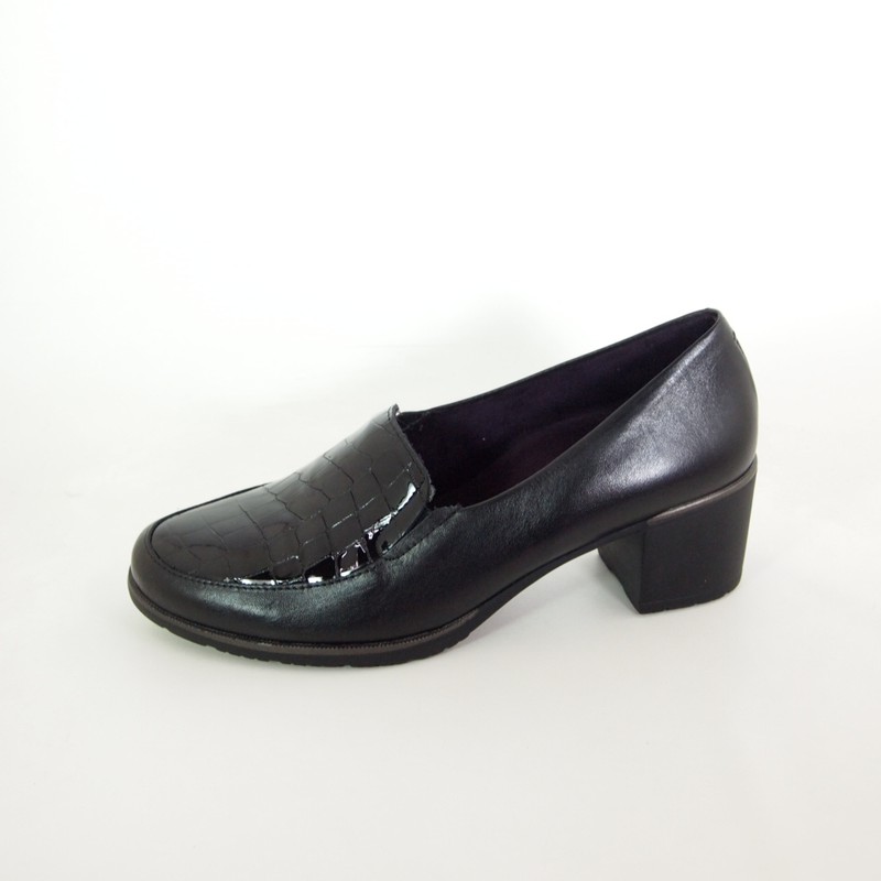 Mujer pitillos 6335 Zapato Tacon Negro