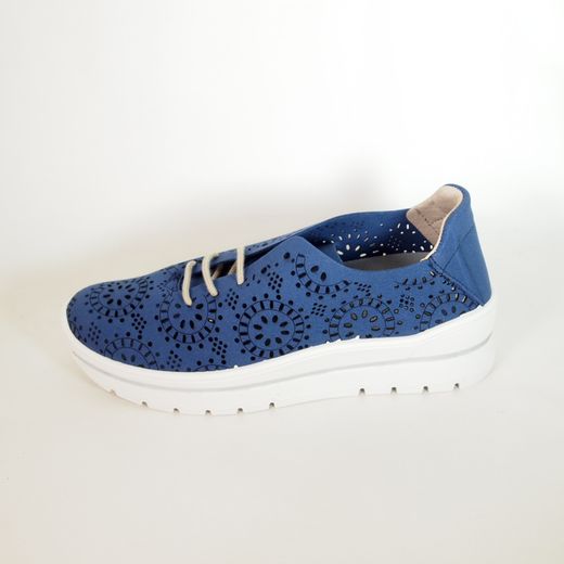 Zapatos Roal A40011 Microfibra Azul Navy