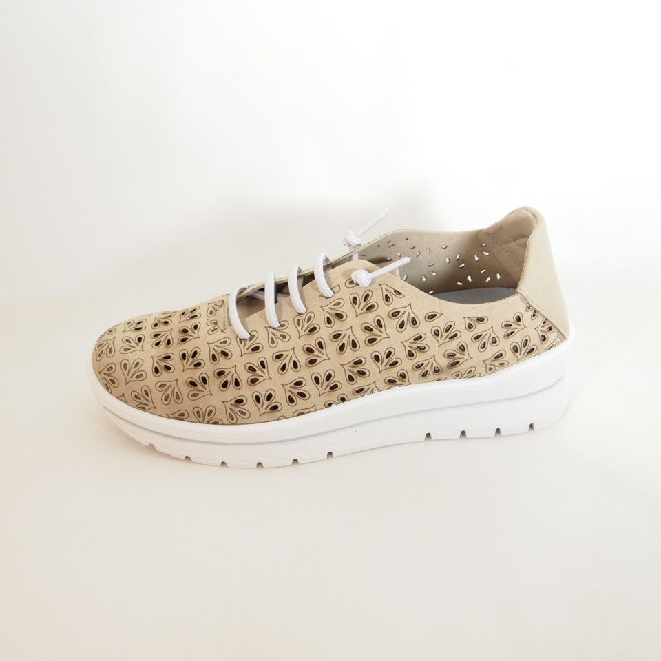 Zapatos Roal A40040 Microfibra Taupe 35