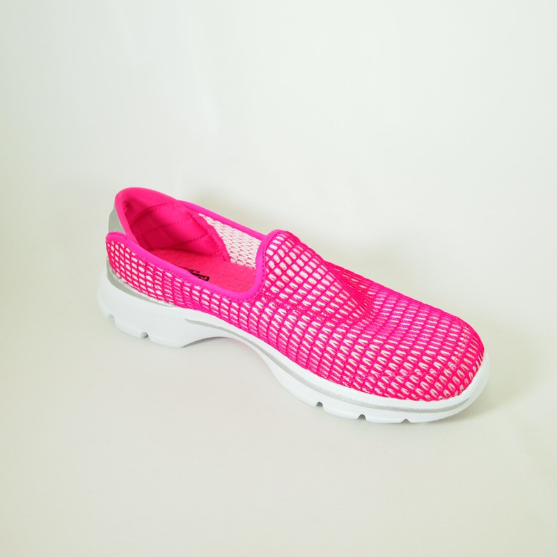 Zapatos Skechers Go Walk 3 Super Breathe 2 14054 Rosa — Zapatoria Zapatería online
