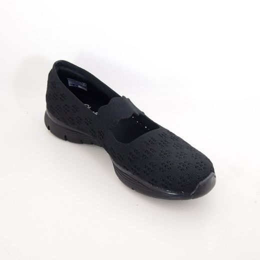 Zapatos Skechers Seager Simply Things 158109 Negro.