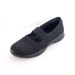 Zapatos Skechers Seager Simply Things 158109 Negro.