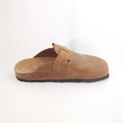 Zueco Easy´n Rose 890-009FL Marrón Cuero