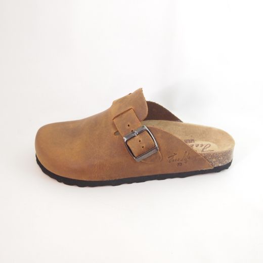 Zueco Easy´n Rose 890-009FL Marrón Cuero