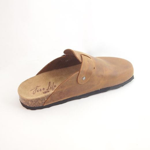 Zueco Easy´n Rose 890-009FL Marrón Cuero